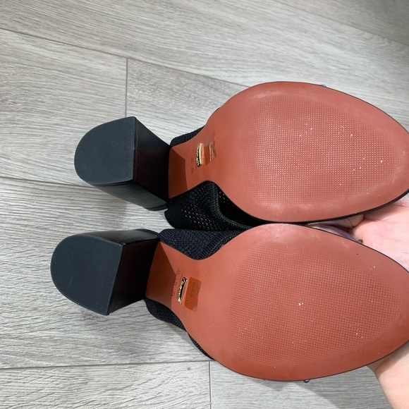 L’intervalle Vanesa Black Stretch Heels - Picture 7 of 10